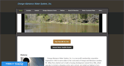 Desktop Screenshot of orangealamancewater.com